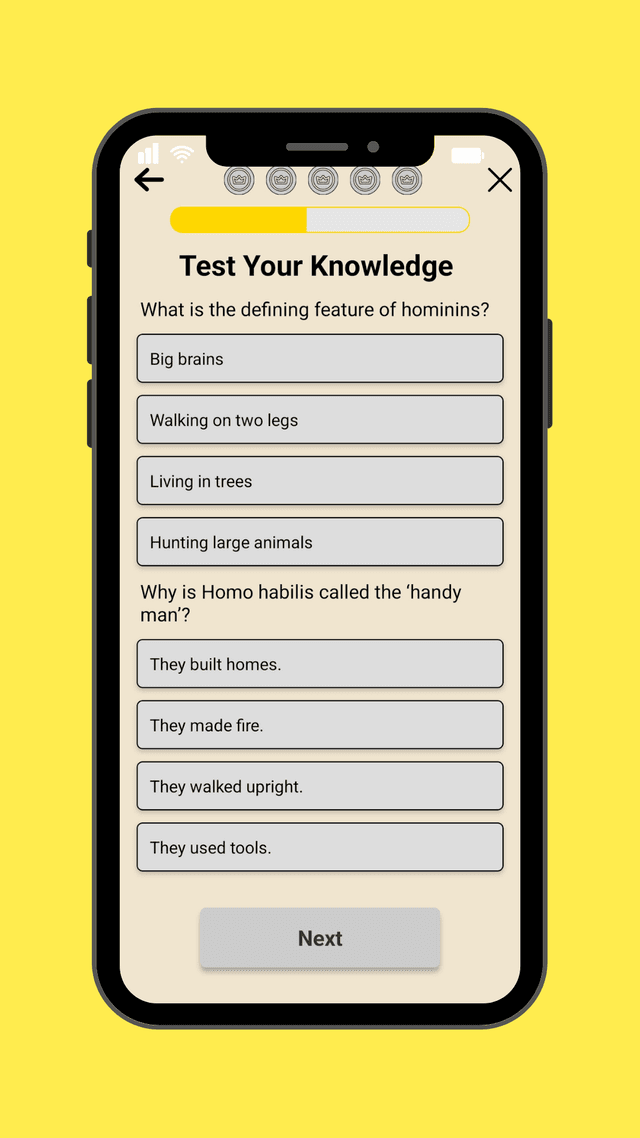 Interactive Quizzes